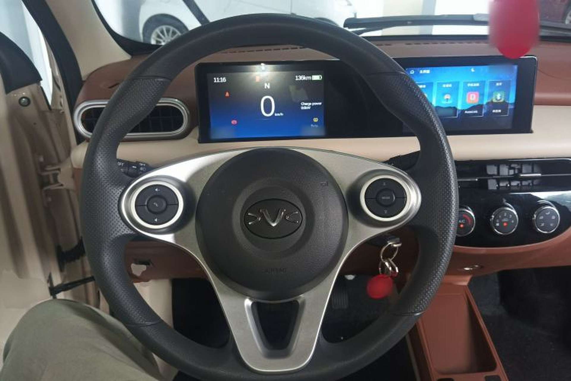 Used Xiaohu EV 2022 FOR-Four Goodie Tiger Ternary Lithium Steering Wheel