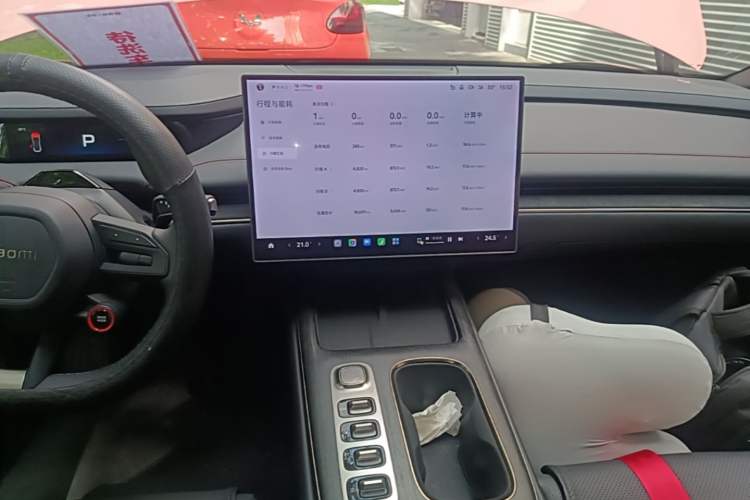Used Xiaomi Auto SU7 2024 Rear-Drive Ultra-Long Range Advanced Pro-Level Intelligent Driving Version Audio And AC Panel