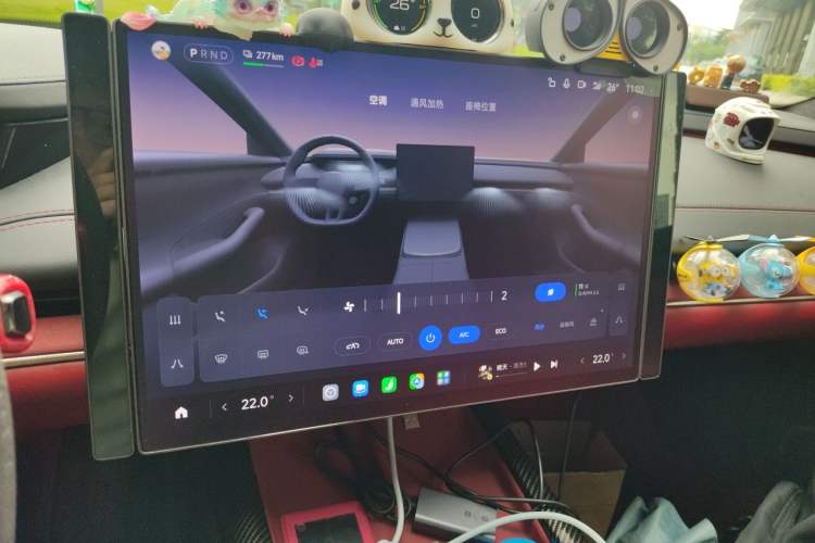 Used Xiaomi Auto SU7 2024 Rear-Drive Long-Range Intelligent Driving Version Audio And AC Panel