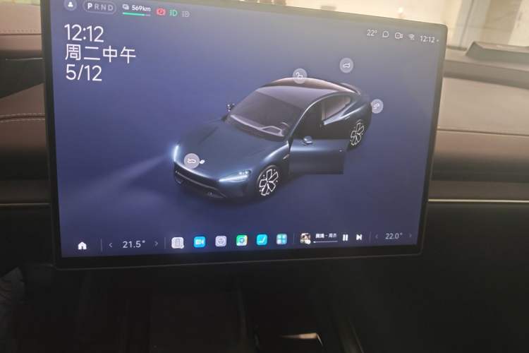 Used Xiaomi Auto SU7 2024 Rear-Drive Standard Founder Edition Audio And AC Panel