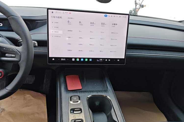 Used Xiaomi Auto SU7 2024 Rear-Drive Long-Range Intelligent Driving Version Audio And AC Panel