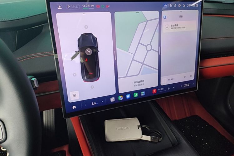 Used Xiaomi Auto SU7 2024 Rear-Drive Standard Founder Edition Audio And AC Panel