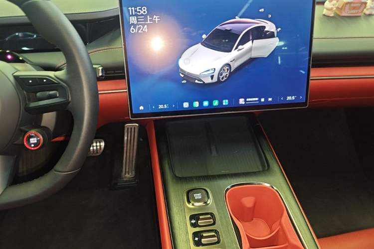Used Xiaomi Auto SU7 2024 Four-Wheel-Drive Max Founder's Edition Audio And AC Panel