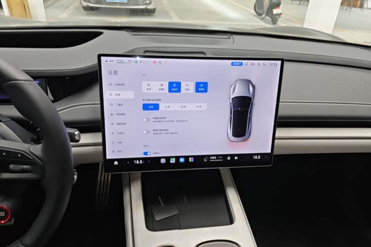 Used Xiaomi Auto SU7 2024 Four-Wheel Drive Ultra-Long Range Advanced Intelligent Driving Max Edition Audio And AC Panel