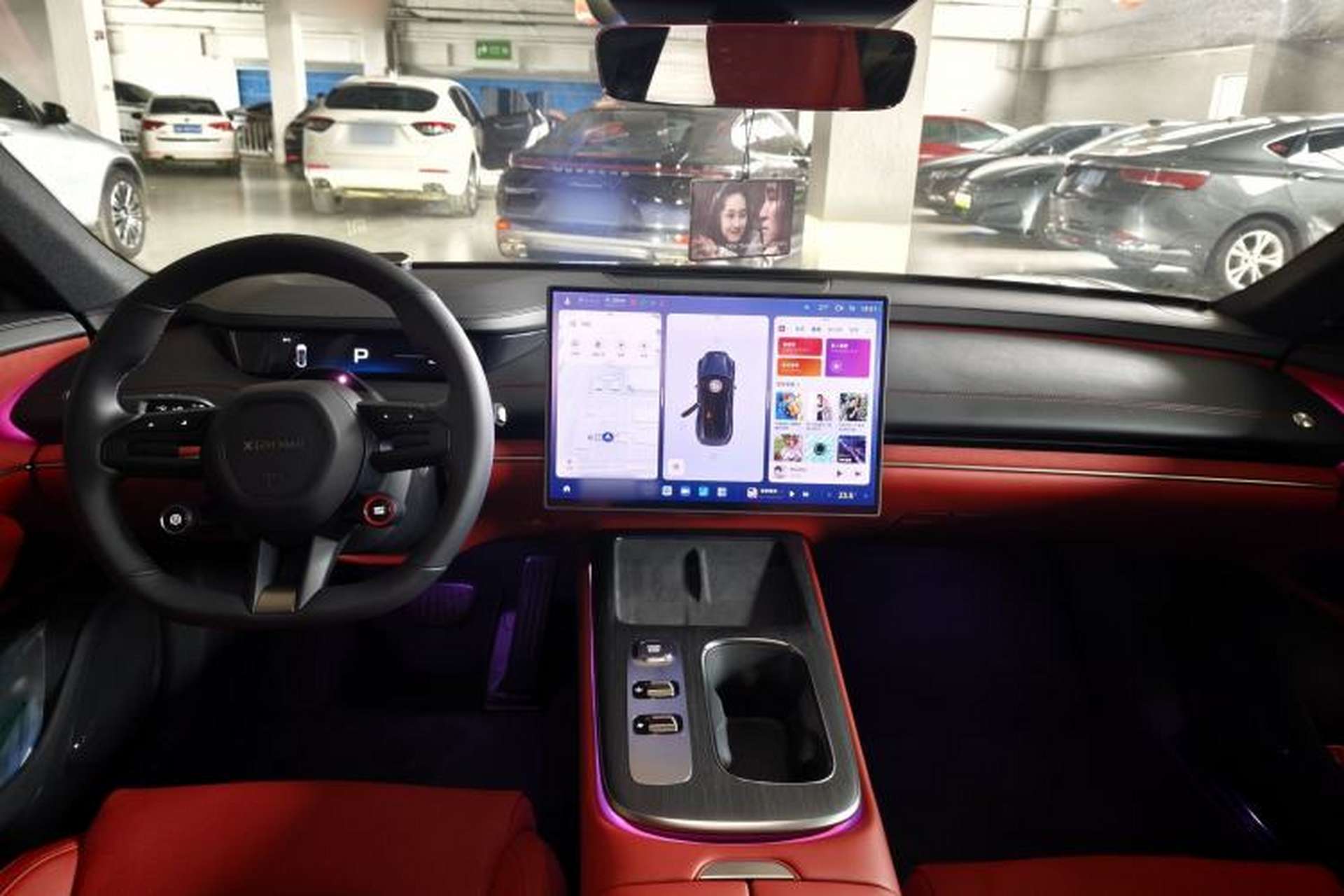 Used Xiaomi Auto SU7 2024 Rear-Drive Long-Range Intelligent Driving Version Center Console