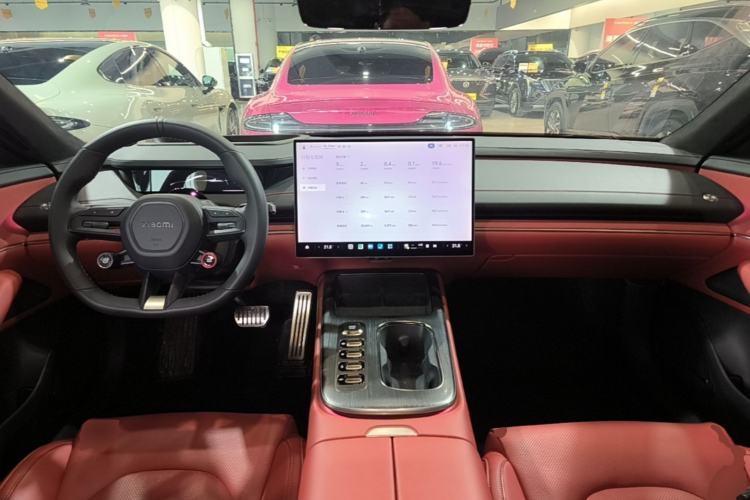Used Xiaomi Auto SU7 2024 Four-Wheel Drive Ultra-Long Range Advanced Intelligent Driving Max Edition Center Console