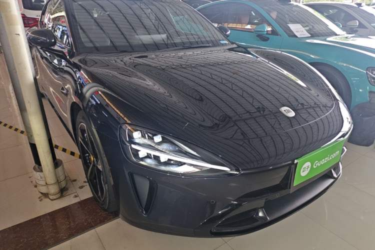Used Xiaomi Auto SU7 2024 Four-Wheel Drive Ultra-Long Range Advanced Intelligent Driving Max Edition Front Right 45 Deg