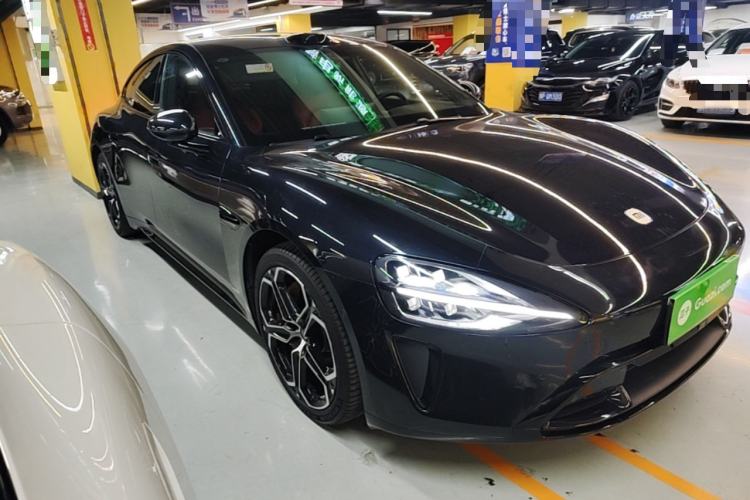 Used Xiaomi Auto SU7 2024 Rear-Drive Ultra-Long Range Advanced Pro-Level Intelligent Driving Version Front Right 45 Deg