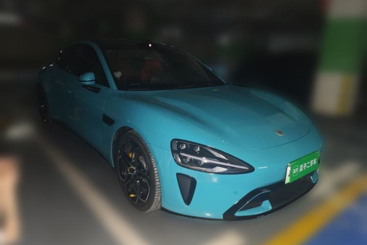 Used Xiaomi Auto SU7 2024 Four-Wheel Drive Ultra-Long Range Advanced Intelligent Driving Max Edition Front Right 45 Deg