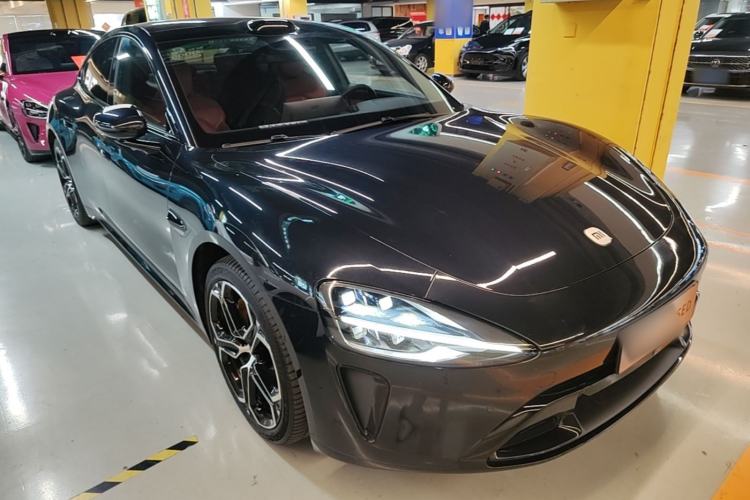 Used Xiaomi Auto SU7 2024 Rear-Drive Ultra-Long Range Advanced Pro-Level Intelligent Driving Version Front Right 45 Deg