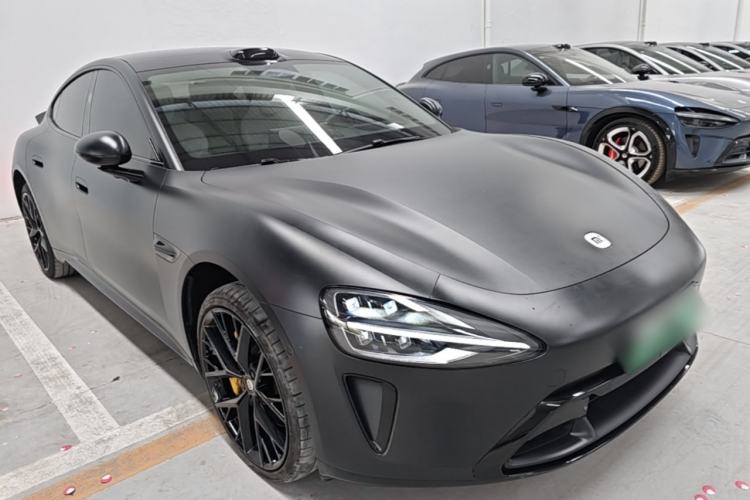 Used Xiaomi Auto SU7 2024 Four-Wheel Drive Ultra-Long Range Advanced Intelligent Driving Max Edition Front Right 45 Deg