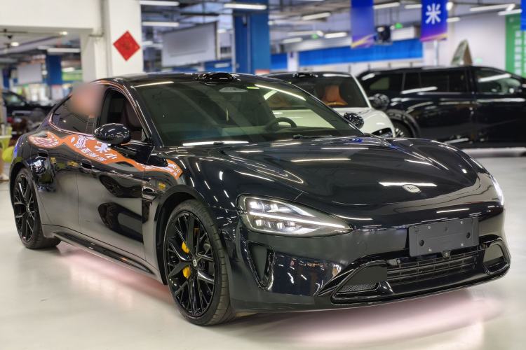 Used Xiaomi Auto SU7 2024 Four-Wheel Drive Ultra-Long Range Advanced Intelligent Driving Max Edition Front Right 45 Deg