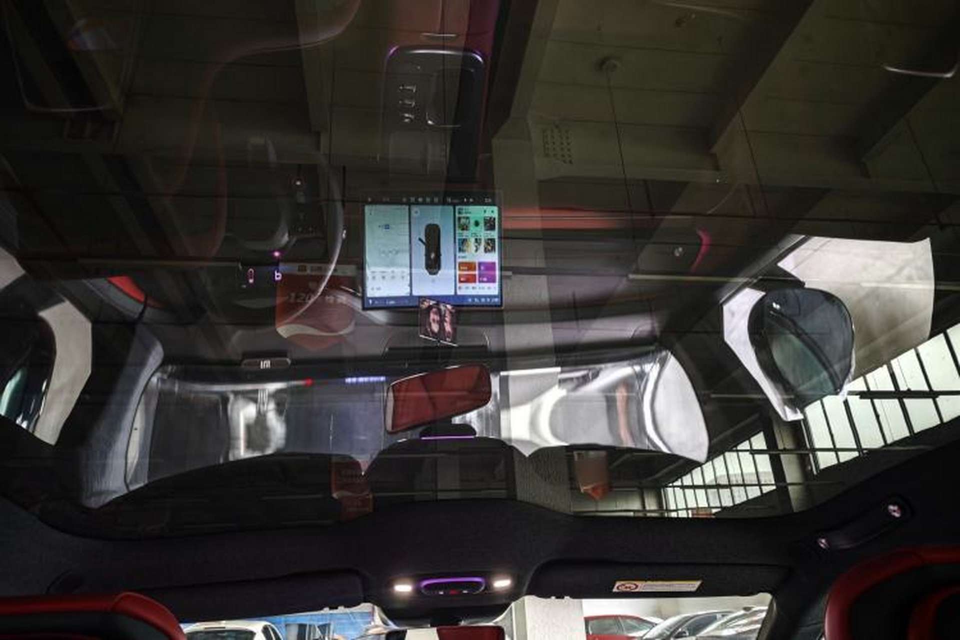 Used Xiaomi Auto SU7 2024 Rear-Drive Long-Range Intelligent Driving Version Headliner