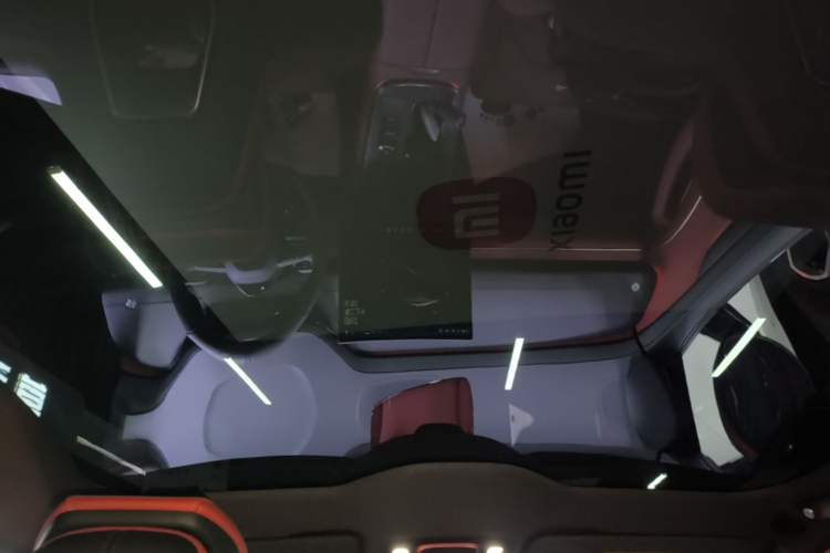 Used Xiaomi Auto SU7 2024 Rear-Drive Long-Range Intelligent Driving Version Headliner