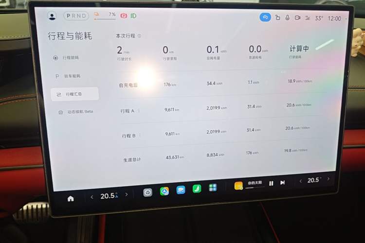 Used Xiaomi Auto SU7 2024 Four-Wheel-Drive Max Founder's Edition Instrument Cluster