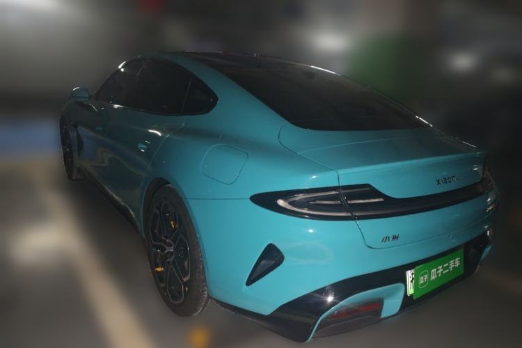 Used Xiaomi Auto SU7 2024 Four-Wheel Drive Ultra-Long Range Advanced Intelligent Driving Max Edition Rear Left 45 Deg