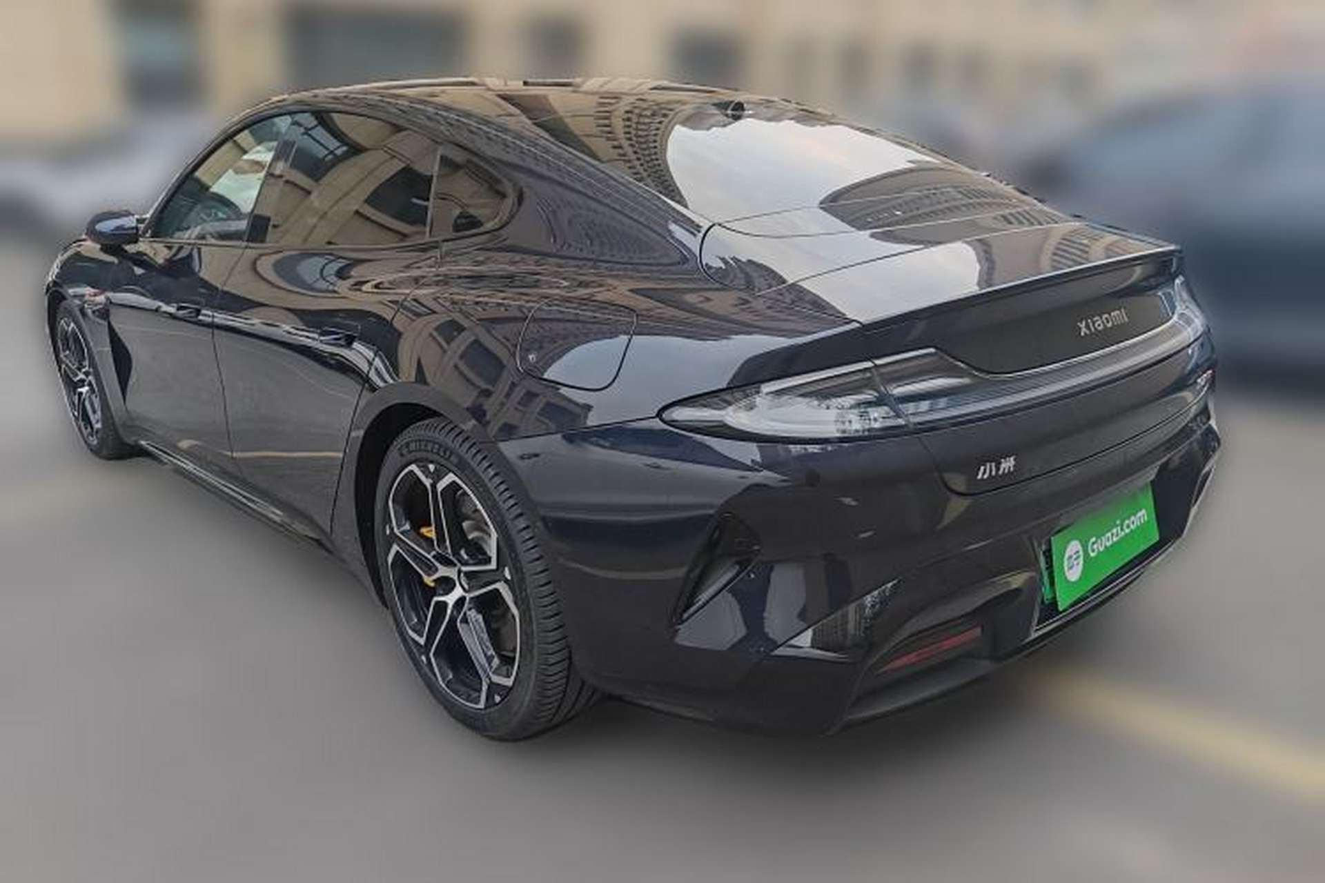 Used Xiaomi Auto SU7 2024 Four-Wheel Drive Ultra-Long Range Advanced Intelligent Driving Max Edition Rear Left 45 Deg