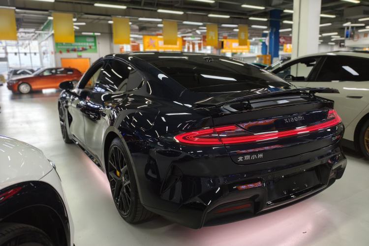 Used Xiaomi Auto SU7 2024 Four-Wheel Drive Ultra-Long Range Advanced Intelligent Driving Max Edition Rear Left 45 Deg