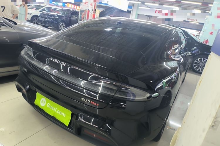 Used Xiaomi Auto SU7 2024 Four-Wheel Drive Ultra-Long Range Advanced Intelligent Driving Max Edition Rear Right 45 Deg