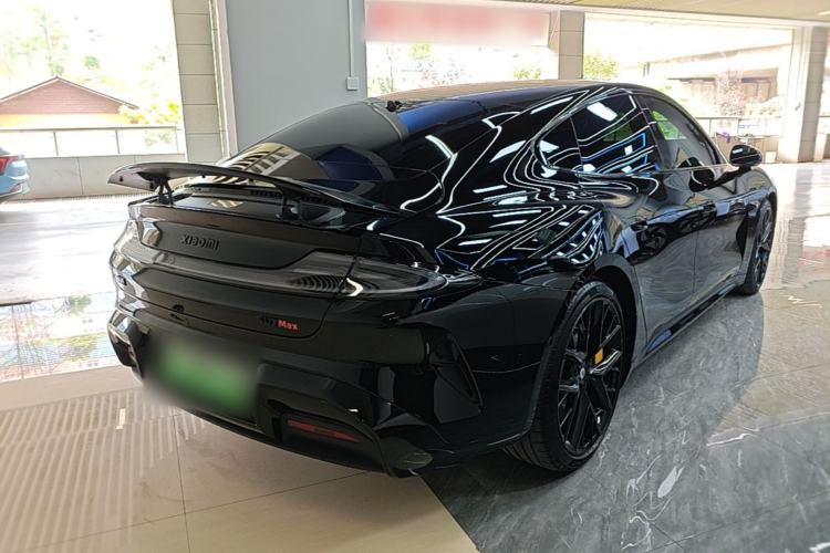 Used Xiaomi Auto SU7 2024 Four-Wheel Drive Ultra-Long Range Advanced Intelligent Driving Max Edition Rear Right 45 Deg