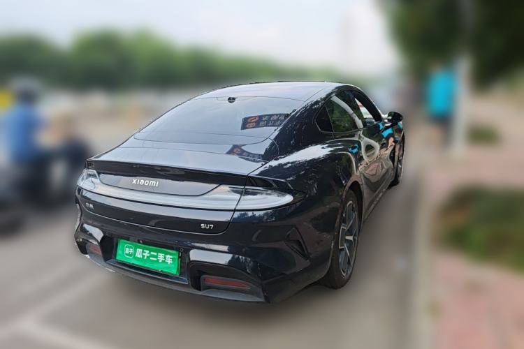 Used Xiaomi Auto SU7 2024 Rear-Drive Long-Range Intelligent Driving Version Rear Right 45 Deg