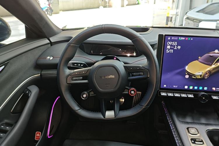 Used Xiaomi Auto SU7 2024 Four-Wheel Drive Ultra-Long Range Advanced Intelligent Driving Max Edition Steering Wheel