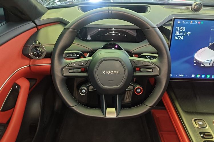 Used Xiaomi Auto SU7 2024 Four-Wheel-Drive Max Founder's Edition Steering Wheel