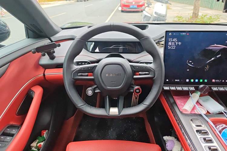 Used Xiaomi Auto SU7 2024 Four-Wheel Drive Ultra-Long Range Advanced Intelligent Driving Max Edition Steering Wheel