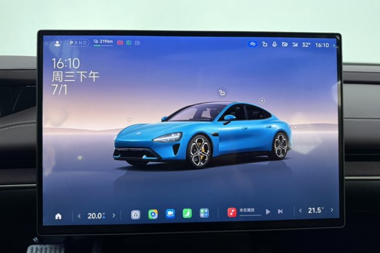 Used Xiaomi Auto SU7 2024 Rear-Drive Long-Range Intelligent Driving Version Audio And AC Panel