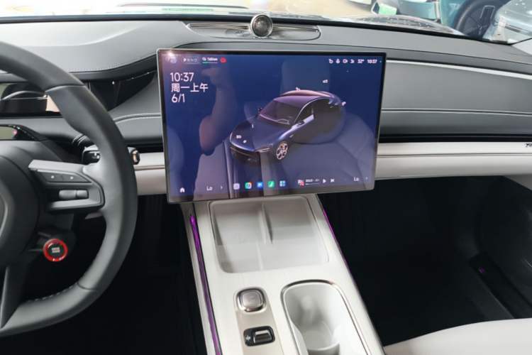 Used Xiaomi Auto SU7 2024 Rear-Drive Ultra-Long Range Advanced Pro-Level Intelligent Driving Version Audio And AC Panel