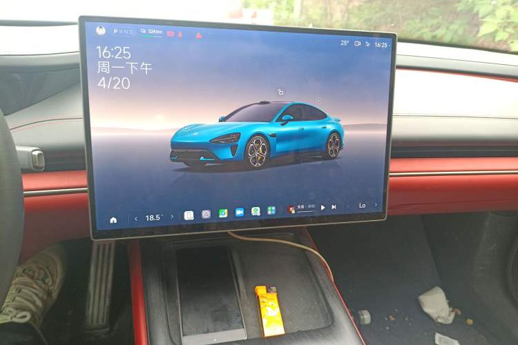 Used Xiaomi Auto SU7 2024 Four-Wheel Drive Ultra-Long Range Advanced Intelligent Driving Max Edition Audio And AC Panel