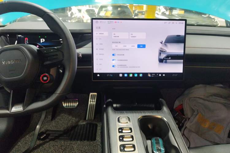 Used Xiaomi Auto SU7 2024 Four-Wheel-Drive Max Founder's Edition Audio And AC Panel