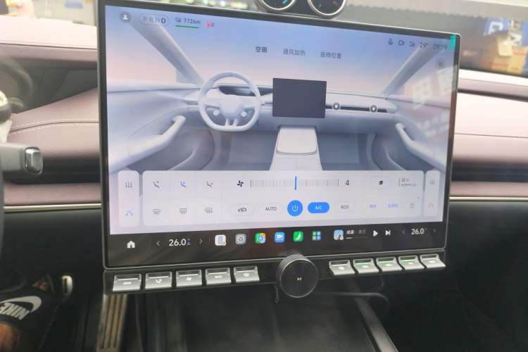 Used Xiaomi Auto SU7 2024 Four-Wheel Drive Ultra-Long Range Advanced Intelligent Driving Max Edition Audio And AC Panel