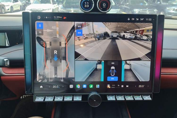 Used Xiaomi Auto SU7 2024 Four-Wheel Drive Ultra-Long Range Advanced Intelligent Driving Max Edition Audio And AC Panel
