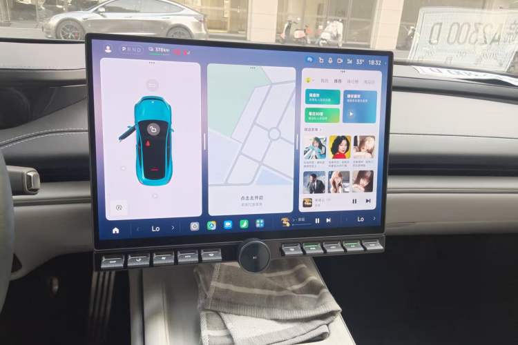 Used Xiaomi Auto SU7 2024 Rear-Drive Ultra-Long Range Advanced Pro-Level Intelligent Driving Version Audio And AC Panel