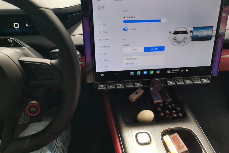 Used Xiaomi Auto SU7 2024 Rear-Drive Long-Range Intelligent Driving Version Audio And AC Panel