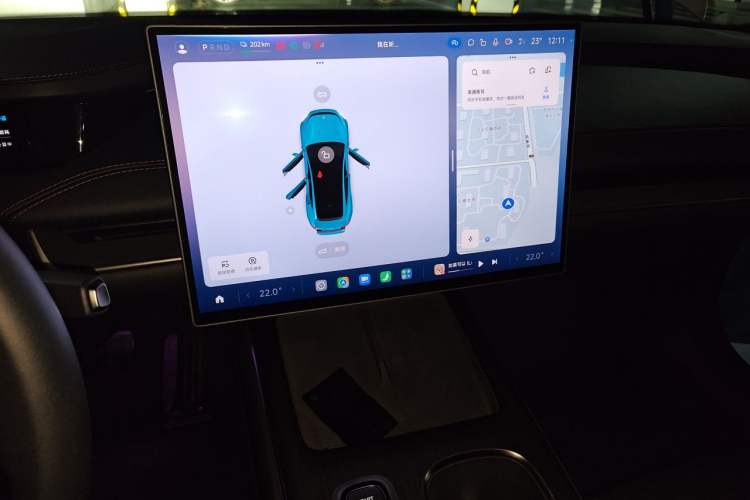 Used Xiaomi Auto SU7 2024 Rear-Drive Long-Range Intelligent Driving Version Audio And AC Panel
