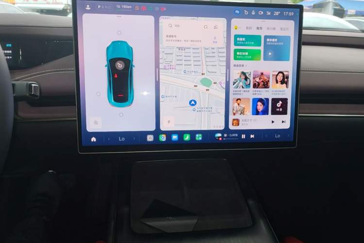 Used Xiaomi Auto SU7 2024 Rear-Drive Ultra-Long Range Advanced Pro-Level Intelligent Driving Version Audio And AC Panel