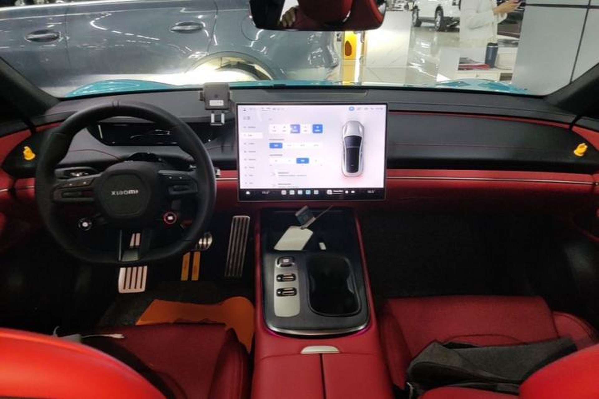 Used Xiaomi Auto SU7 2024 Rear-Drive Long-Range Intelligent Driving Version Center Console