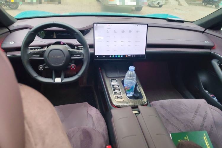 Used Xiaomi Auto SU7 2024 Rear-Drive Ultra-Long Range Advanced Pro-Level Intelligent Driving Version Center Console