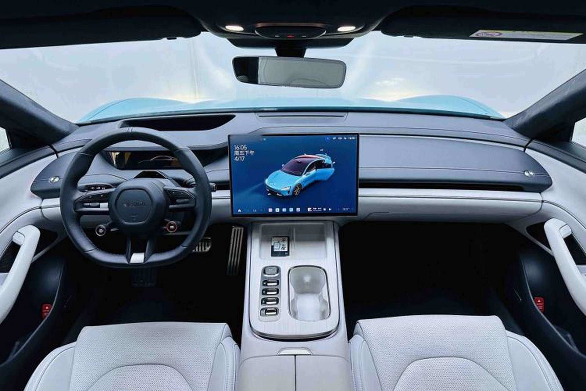 Used Xiaomi Auto SU7 2024 Four-Wheel Drive Ultra-Long Range Advanced Intelligent Driving Max Edition Center Console