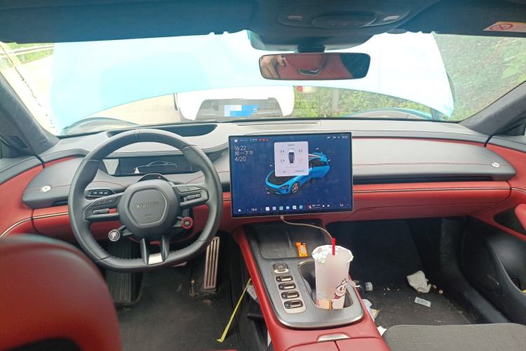 Used Xiaomi Auto SU7 2024 Four-Wheel Drive Ultra-Long Range Advanced Intelligent Driving Max Edition Center Console