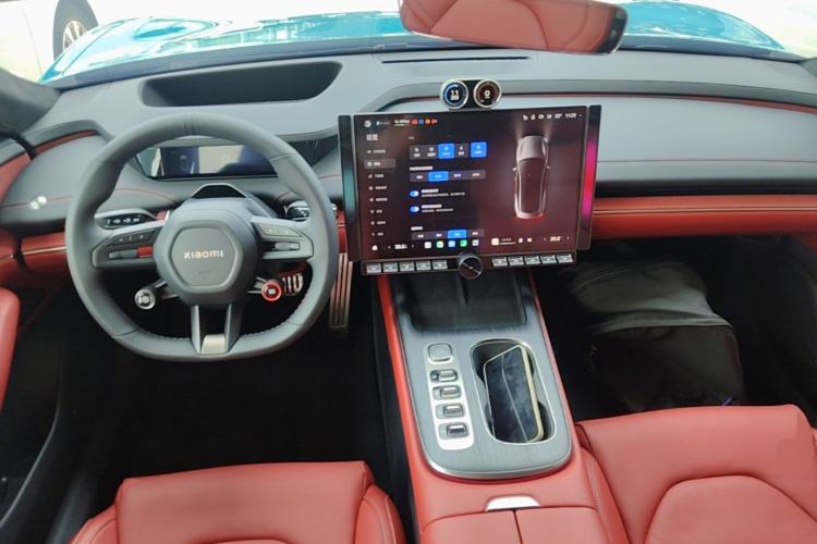 Used Xiaomi Auto SU7 2024 Four-Wheel Drive Ultra-Long Range Advanced Intelligent Driving Max Edition Center Console