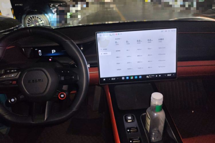 Used Xiaomi Auto SU7 2024 Rear-Drive Long-Range Intelligent Driving Version Center Console