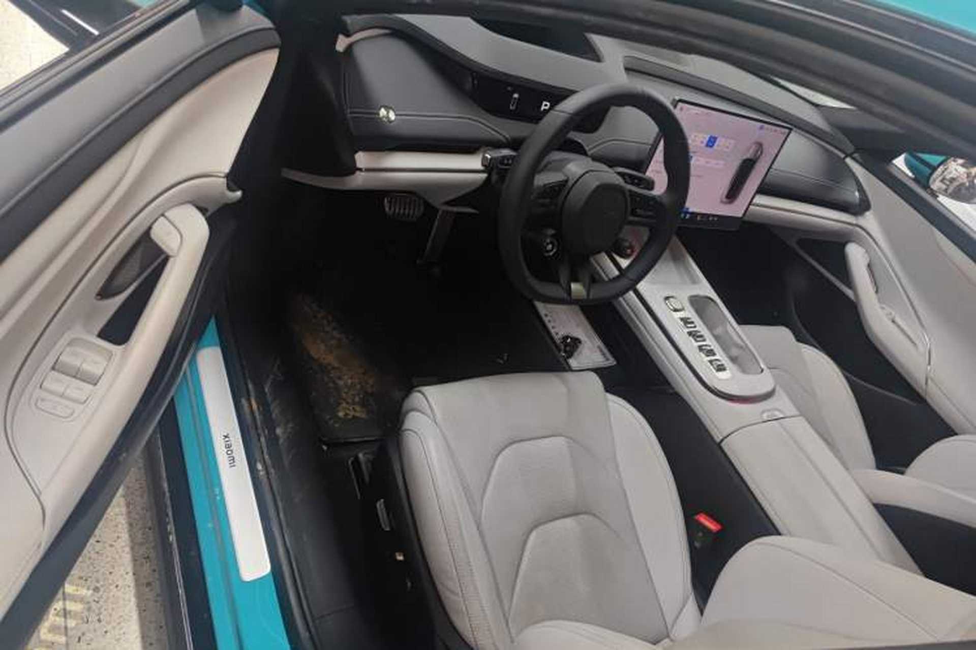 Used Xiaomi Auto SU7 2024 Four-Wheel Drive Ultra-Long Range Advanced Intelligent Driving Max Edition Driver Seat