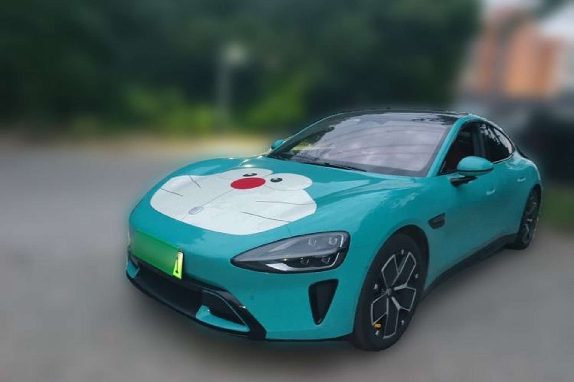 Used Xiaomi Auto SU7 2024 Rear-Drive Long-Range Intelligent Driving Version Front Left 45 Deg