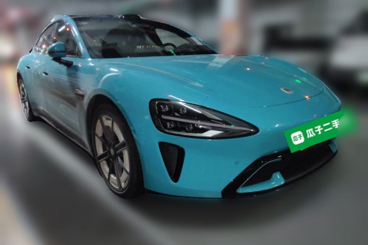 Used Xiaomi Auto SU7 2024 Four-Wheel Drive Ultra-Long Range Advanced Intelligent Driving Max Edition Front Right 45 Deg