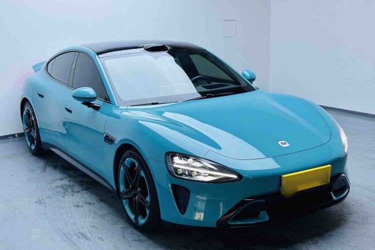 Used Xiaomi Auto SU7 2024 Four-Wheel Drive Ultra-Long Range Advanced Intelligent Driving Max Edition Front Right 45 Deg