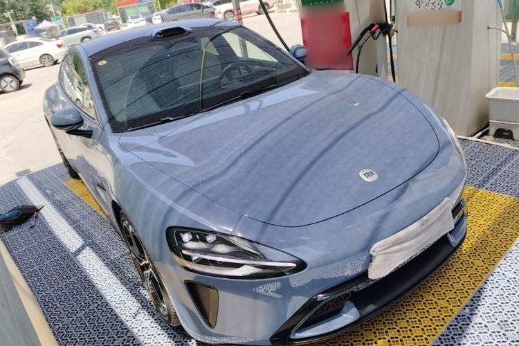 Used Xiaomi Auto SU7 2024 Four-Wheel Drive Ultra-Long Range Advanced Intelligent Driving Max Edition Front Right 45 Deg