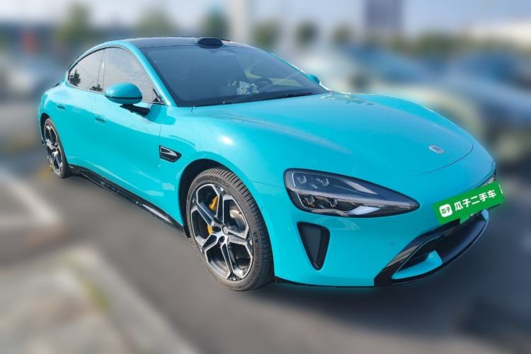 Used Xiaomi Auto SU7 2024 Rear-Drive Ultra-Long Range Advanced Pro-Level Intelligent Driving Version Front Right 45 Deg